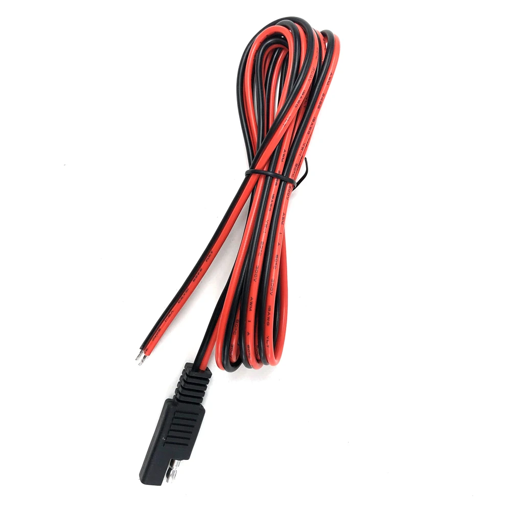 Вилка SAE 200 см Power автомобильный Удлинительный кабель 18AWG штепсельная вилка