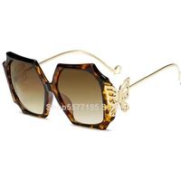 big flat frame sunglasses women sexy leopard ladies shades new 2022 big frame sun glasses female uv400 protection