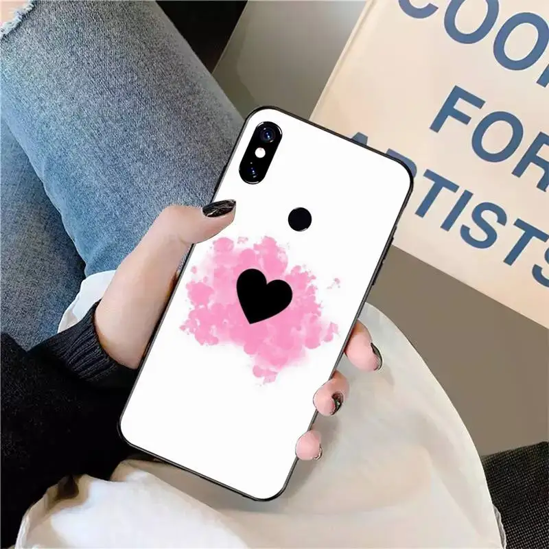 

Love Heart design Phone Case For Xiaomi Redmi 7 9t a3 9se k20 mi8 max3 lite 9 note 8 9s 10 pro