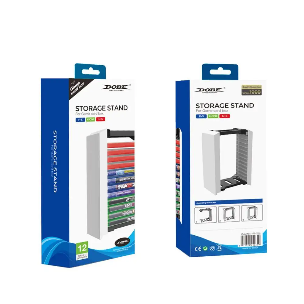 Двухуровневый держатель для диска вертикальная подставка игровых дисков PS4 PS5