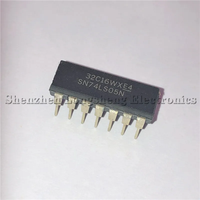 10 шт./лот Новинка 74LS05 HD74LS05P SN74LS05N DIP 14 Logic IC|Интегральные схемы| |