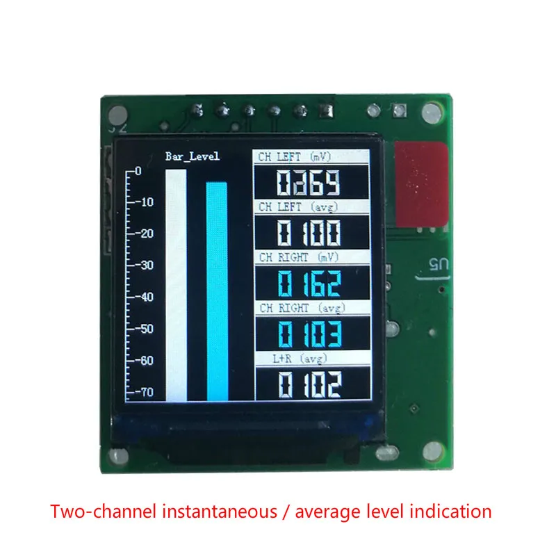 Цветной ЖК дисплей Lusya 1 3 дюйма музыкальный спектр маленький модуль дисплея