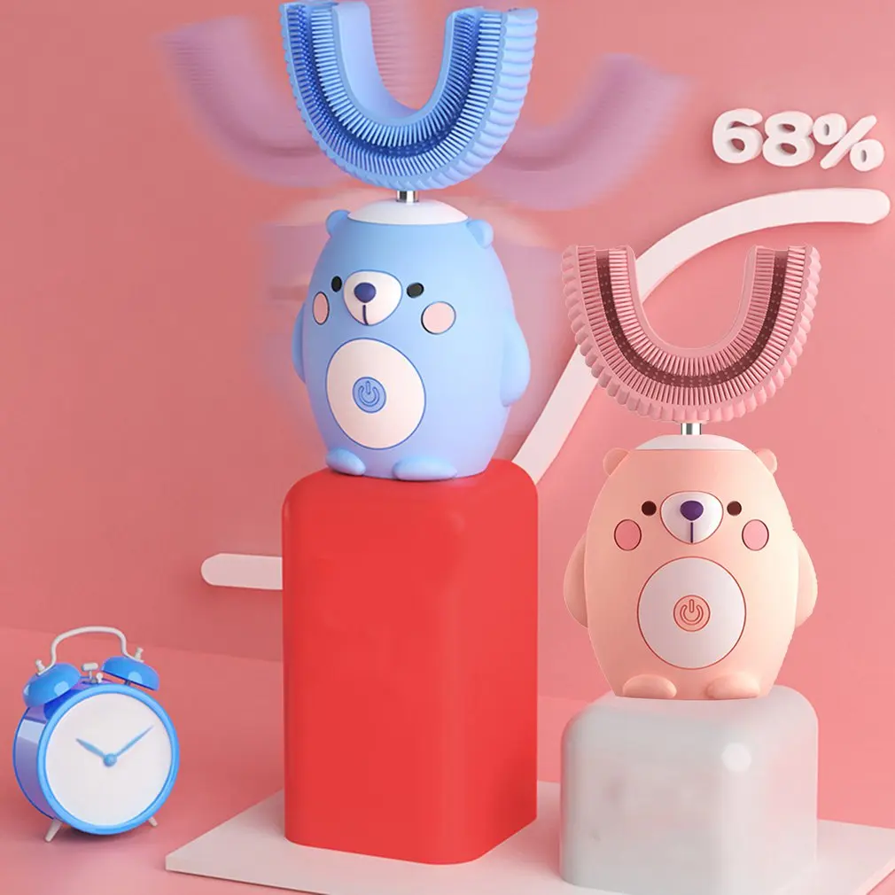 

Зубная щетка Детская ультразвуковая, 360 градусов, водостойкая