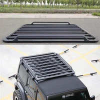 aluminum alloy roof rack for jeep for wrangler jl 2018 2021 luggage carrier top cross bar rack