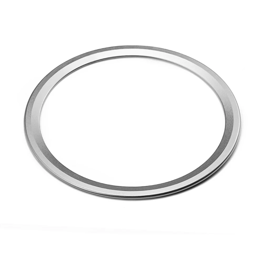 Кольцо на руль автомобиля из серебристого металла для Jaguar E PACE F TYPE XF XE стикер