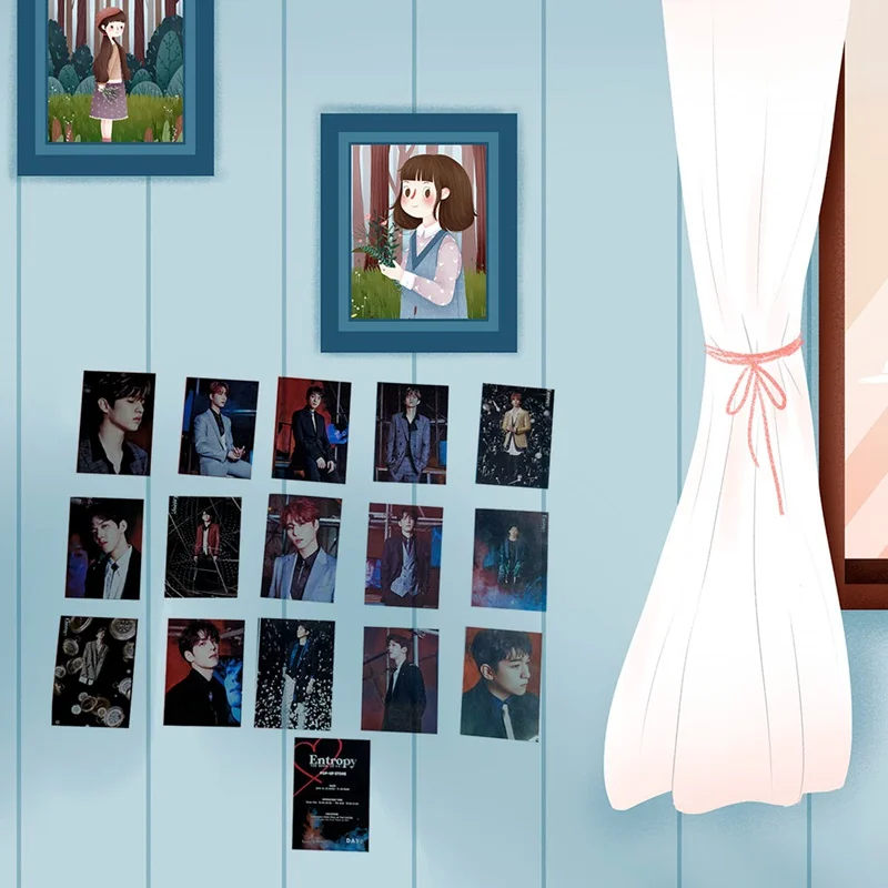 16 шт./компл. Kpop DAY 6 новый альбом: группа участников фотография ЛОМО карточка