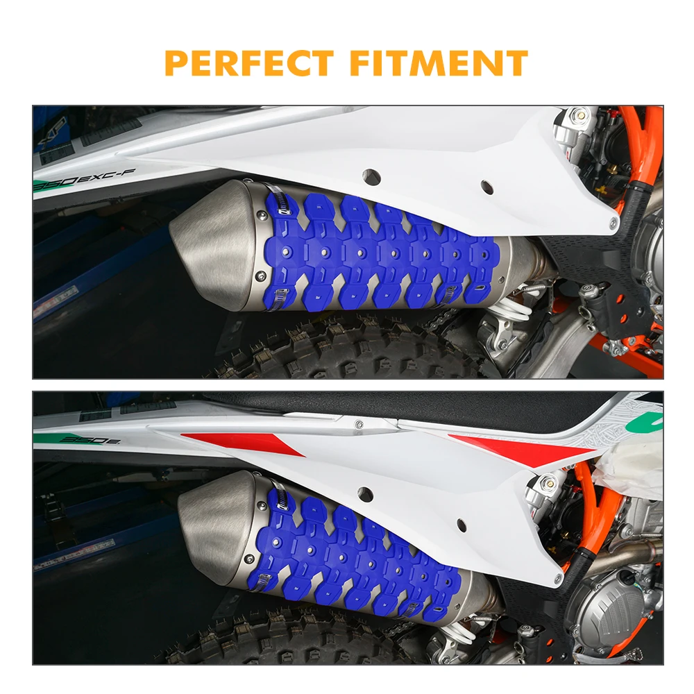 NICECNC для Yamaha YZ YZF WR WRF F 250 450 Husqvarna FE TE FC TC FX TX 200 300 глушитель выхлопных газов Защитная
