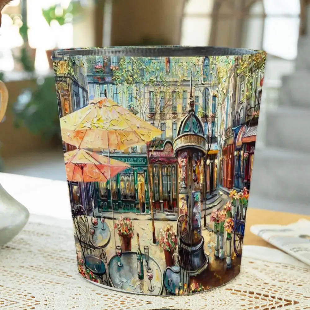 Мусорная корзина из искусственной кожи водонепроницаемый держатель для мусора