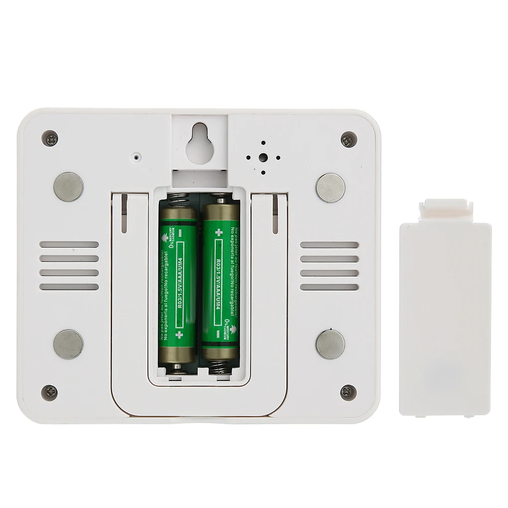 Fridge Thermometer Digital Freezer with Indoor Temperature Monitor 2 Wireless Sensors Refrigerator Audible Alarm |