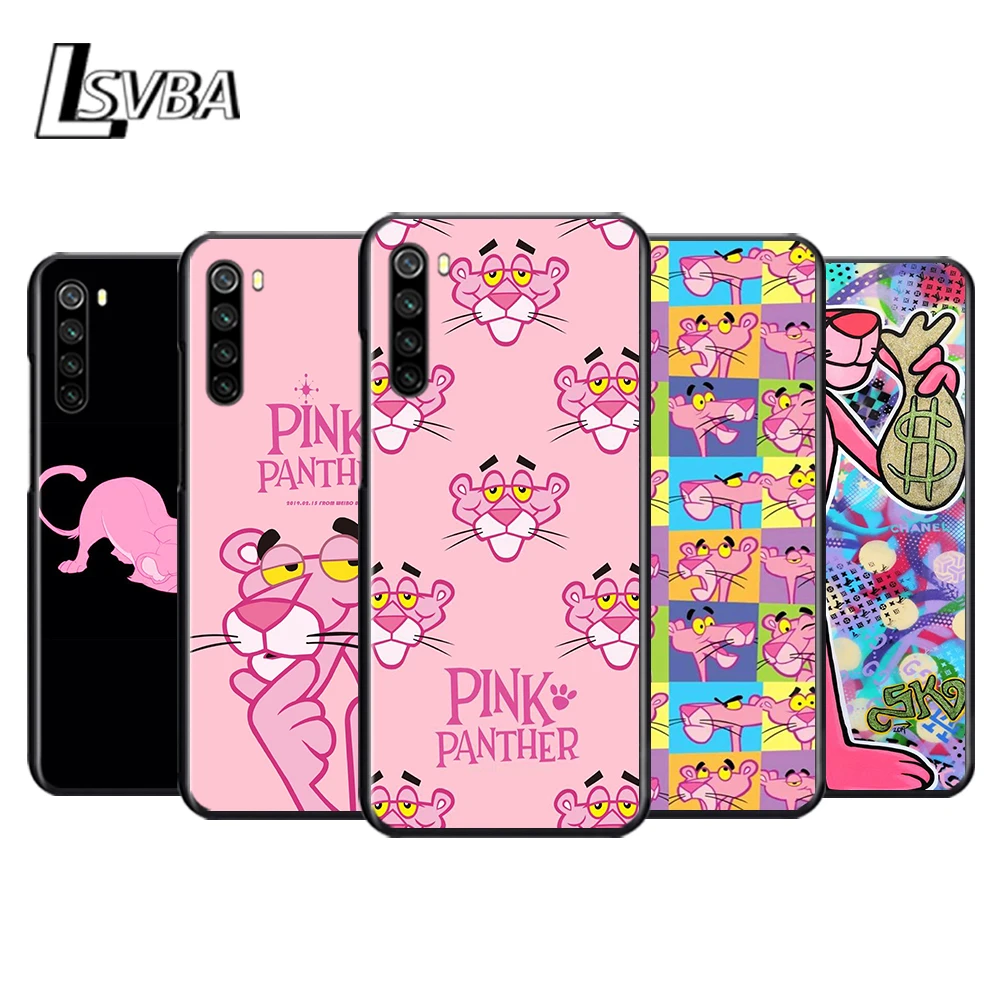 

Pink Panther for OPPO Find X2 K5 K3 R17 R15 R9S F17 F15 A72 A73 A53 A52020 A31 Pro Lite Neo Black Phone Case