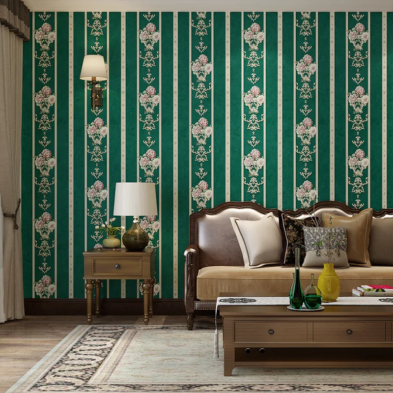 

Self Adhesive 3D Wallpapers Luxury Home Decor for Living Room Walls Sticker Non-woven Peel and Stick European Style Mural