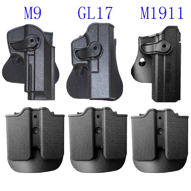 IMI тактическая кобура для пистолета Glock 17 18 19 Beretta M9 92 Colt 1911 чехол страйкбольного с
