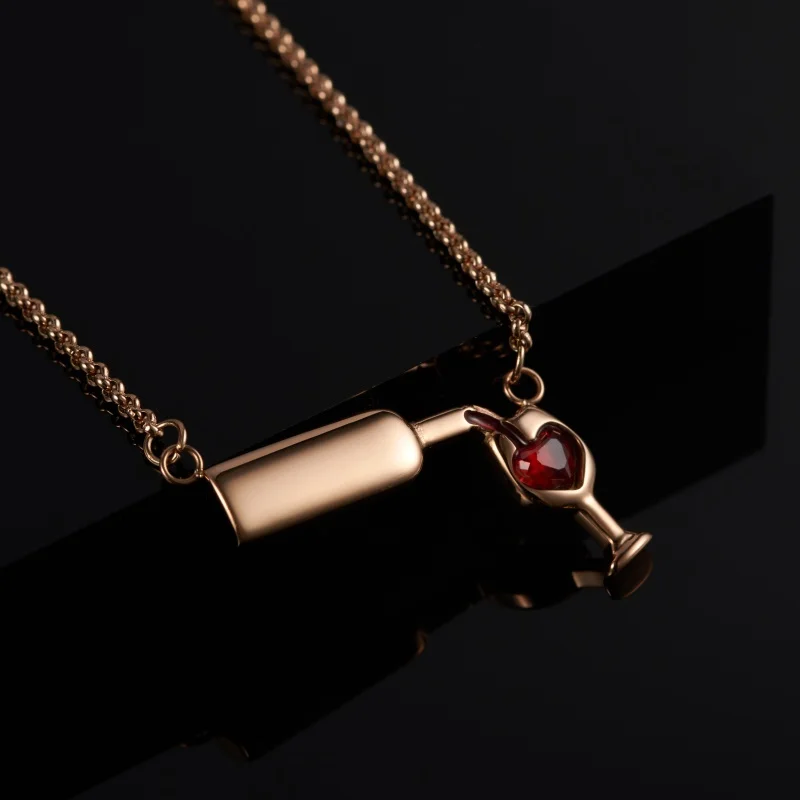 Эксклюзивное женское ожерелье с кулоном из нержавеющей стали|necklace women necklace|designer