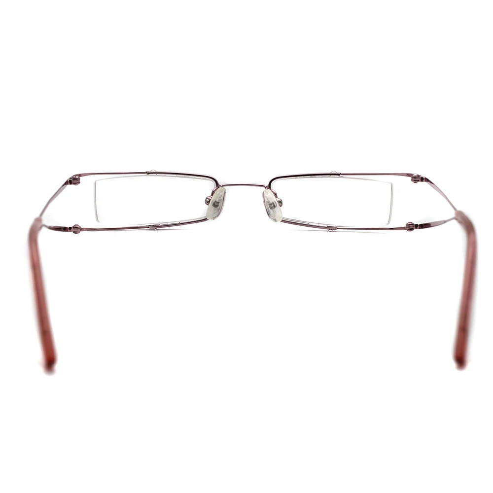 

New Eyeglasses Frames Eyewear Pink Rectangle Metal Reading Men and Women Vintage Small Fashion Classic 200 SP1
