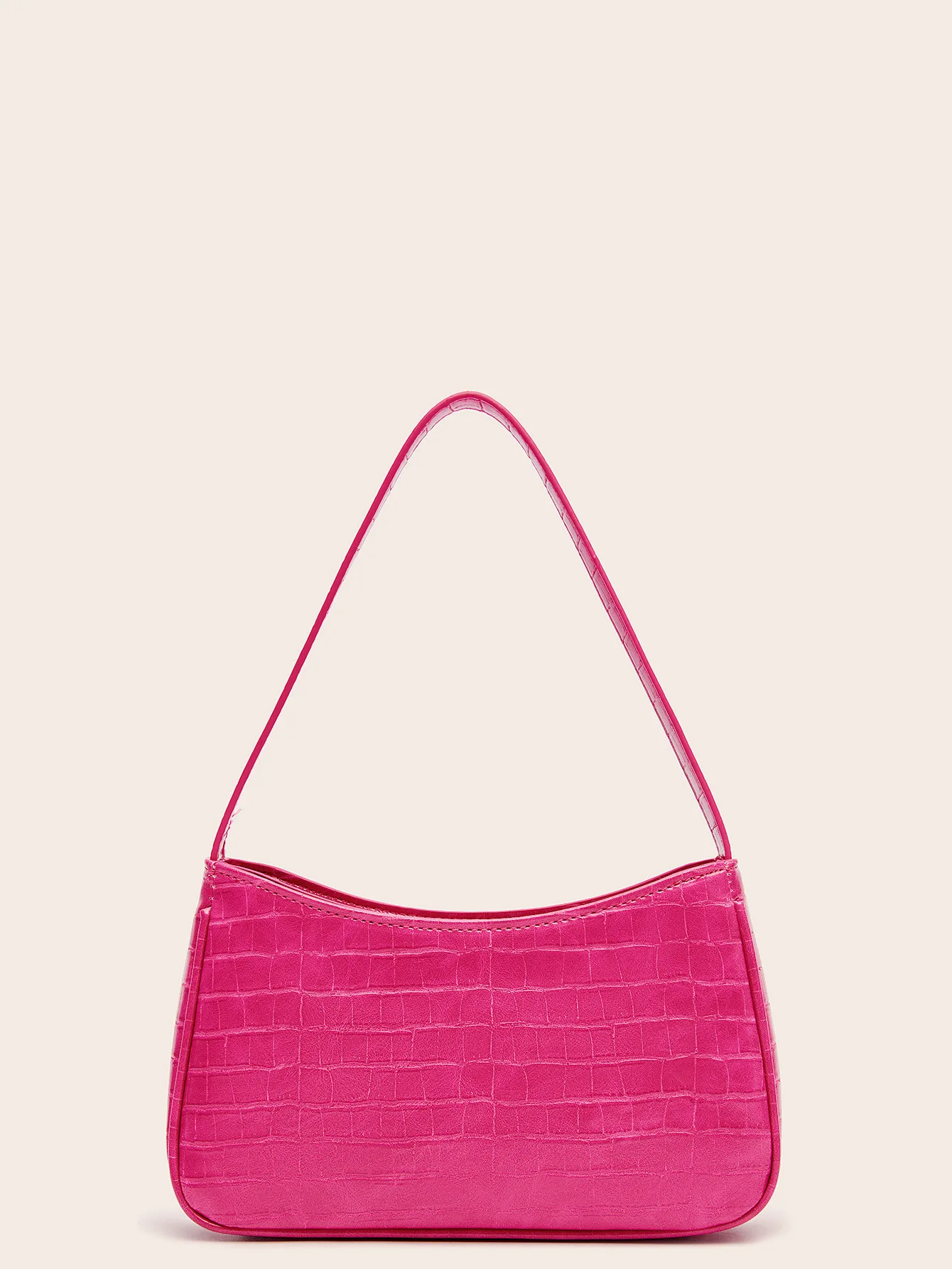 Handbag for Women 2021 Fashion Exquisite Shopping Bag Retro Casual Women Totes Shoulder Bags Female Leather Crocodile Pattern So