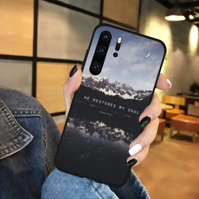 

Beach Mountain bule sky Phone Case Funda For Huawei P9 P10 P20 P30 Lite 2016 2017 2019 plus pro P smart