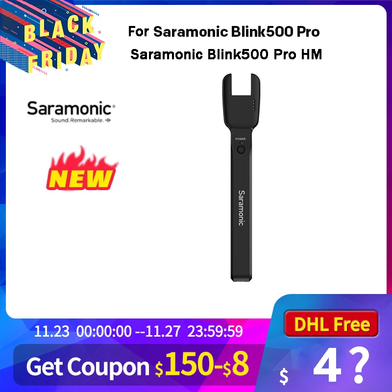 Перезаряжаемый ручной микрофон Saramonic Blink500 Pro HM держатель передатчика для Blink 500 B1 B2