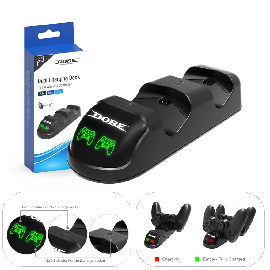 Док станция зарядная с 4 USB разъемами и поддержкой быстрой зарядки|Зарядные