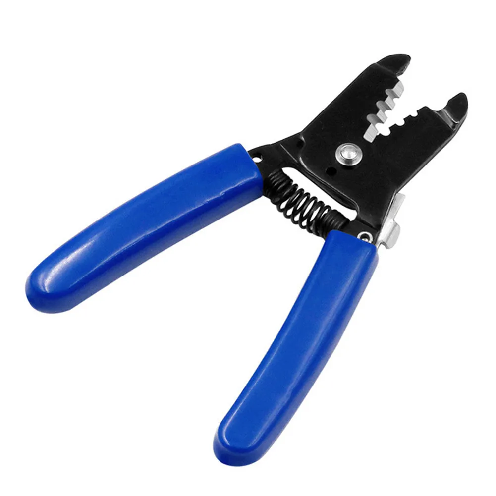 

Multi-function Cable Cutter Pliers Electric Wire Stripper Plastic Handle Cutting Plier Tool Kit Hand Tools Spring Design