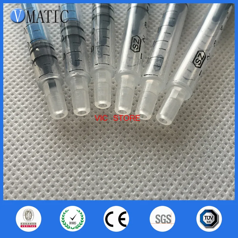 Бесплатная доставка нестерилизованный Пластиковый Дозатор жидкости шприц 1cc/ml 50