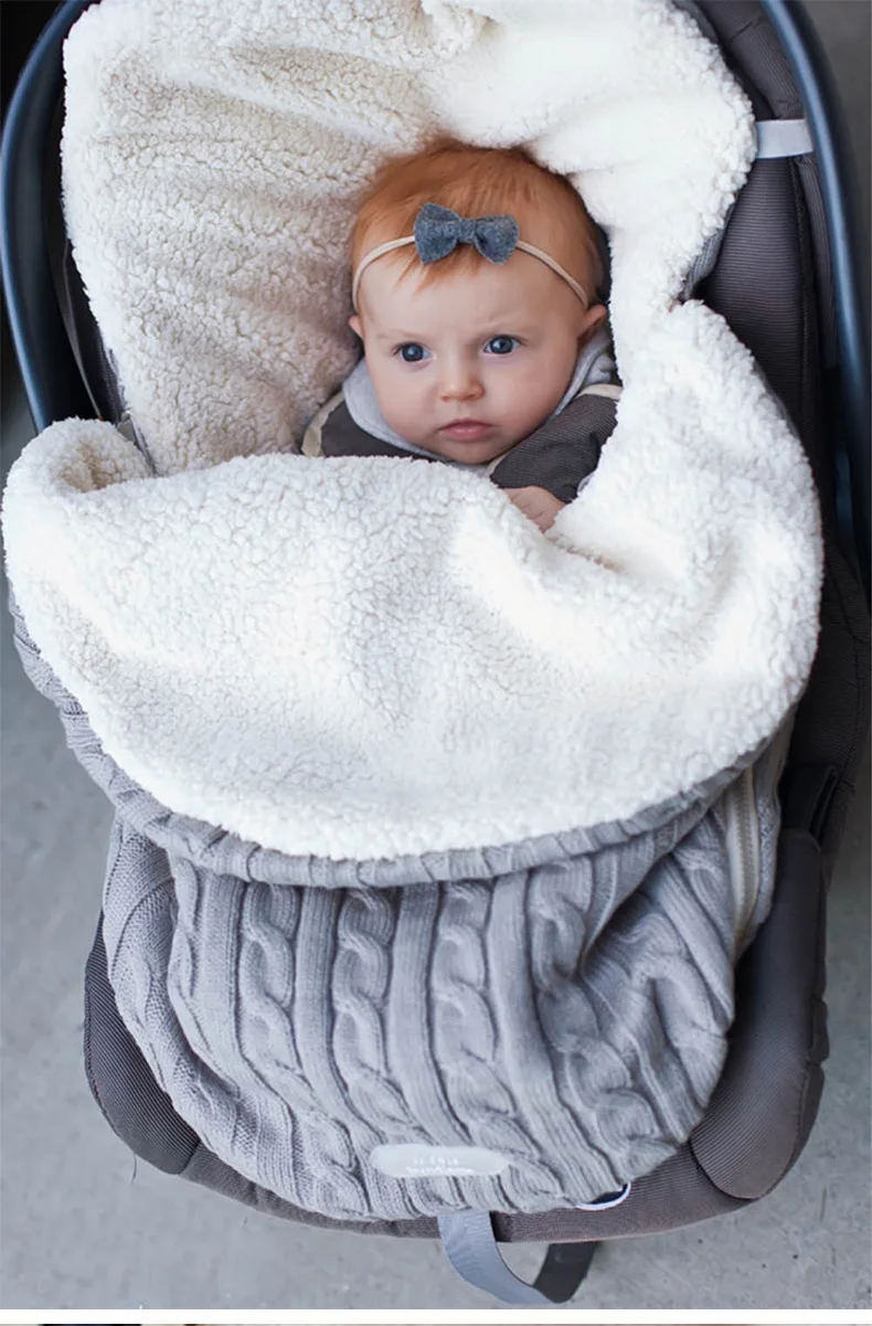 new born car seat sleeping bag pure cotton baby stroller sleeping bag add thick soft foot cover baby stroller accessories