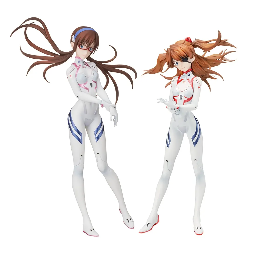 Белый костюм для вождения SEGA EVA Evangelion Asuka Mashiba боевой фигурная модель | Игрушки и