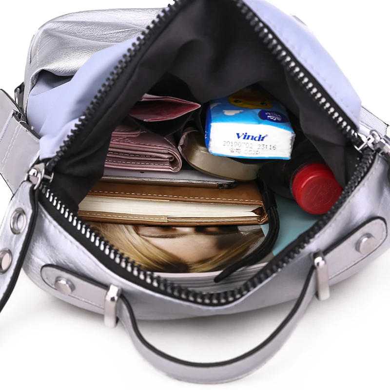 2019 Новый Модный женский рюкзак простой и тонкий для женщин мягкие удобные