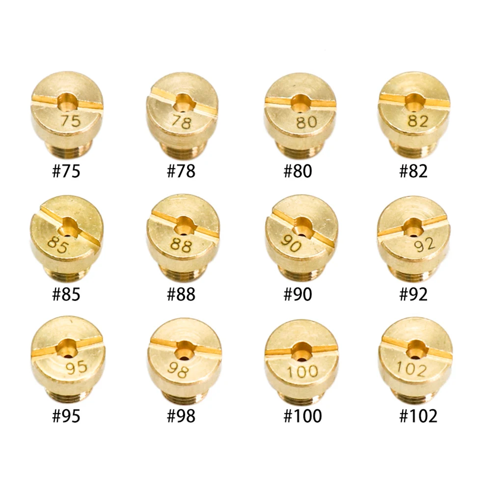 

Alconstar 12 шт. основной струи для карбюратора Dellorto SHA PHBG AD/DS Racing, основной Форсунка пилота