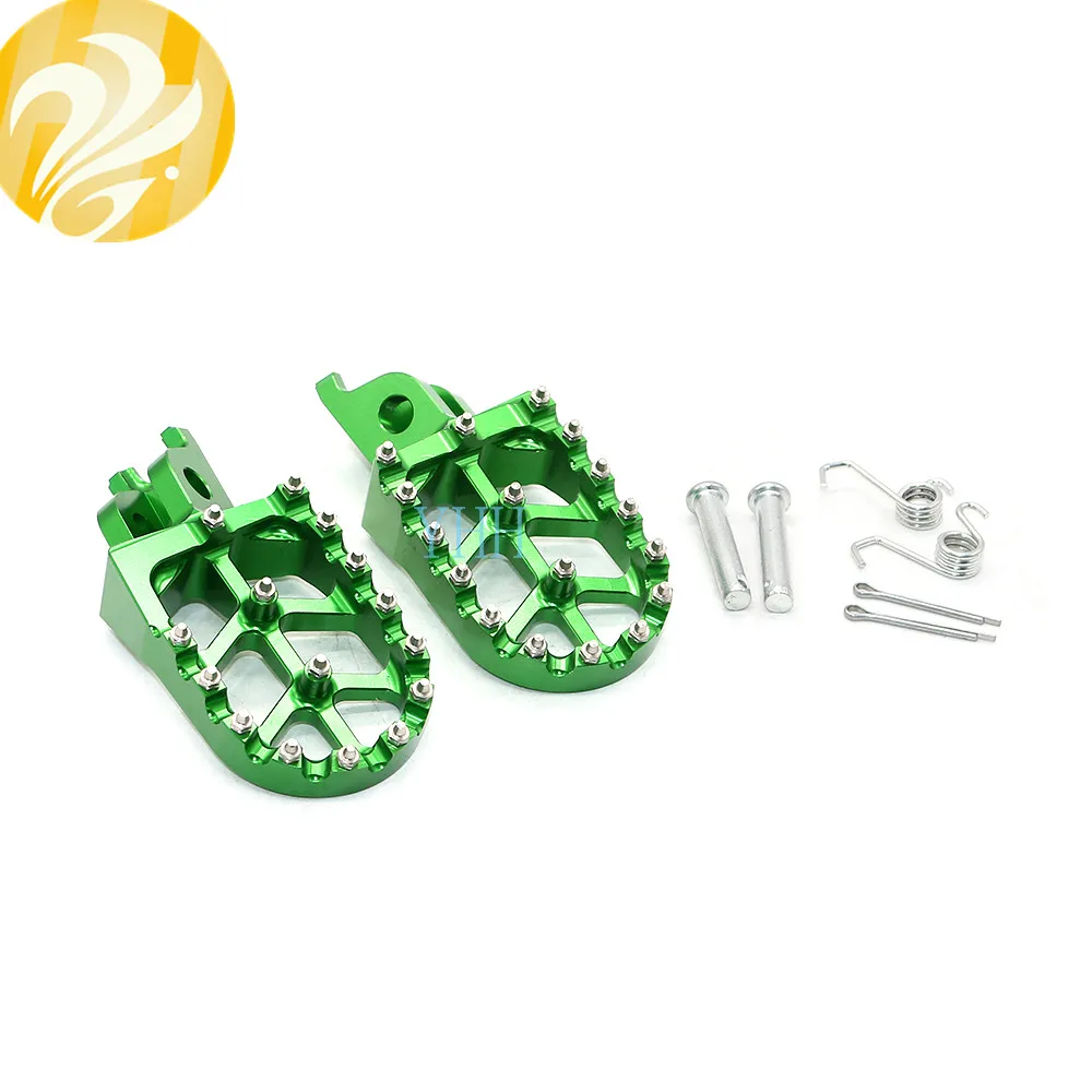 

Пара педалей с ЧПУ для Kawasaki KX250F 2006-2018 KX450F 2007-2018 KX250 2019 KX450 2019 KLX450R 2008-2013 KX 250F