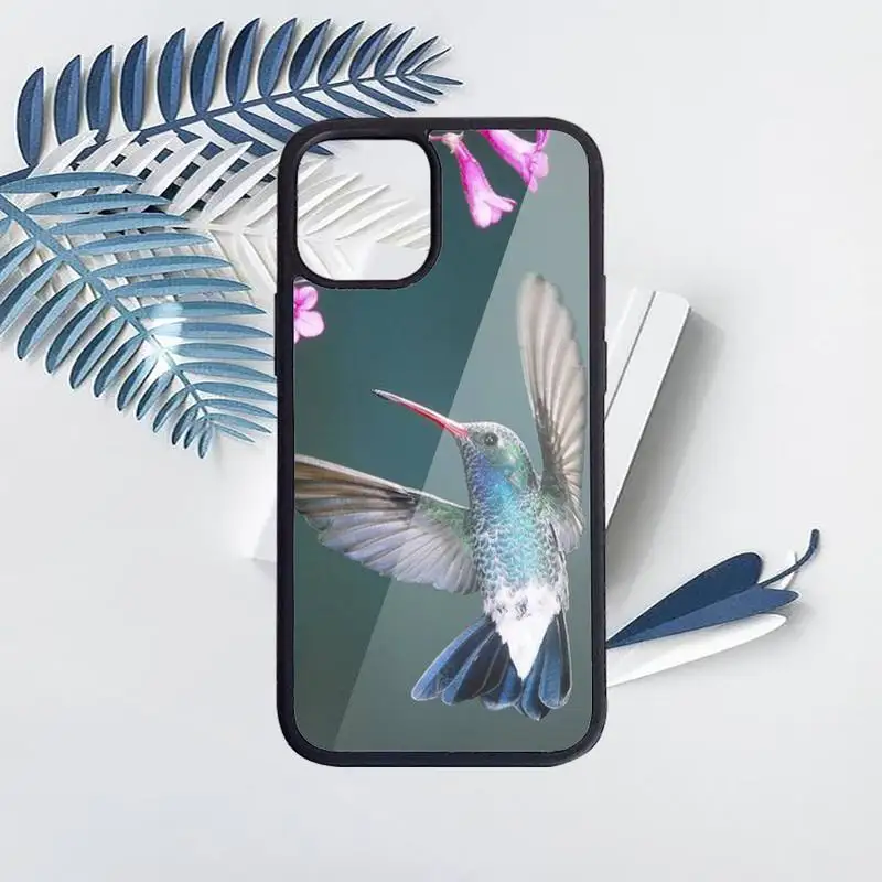 

pretty Hummingbird Phone Case for iPhone 11 12 pro XS MAX 8 7 6 6S Plus X 5S SE 2020 XR Hard PC