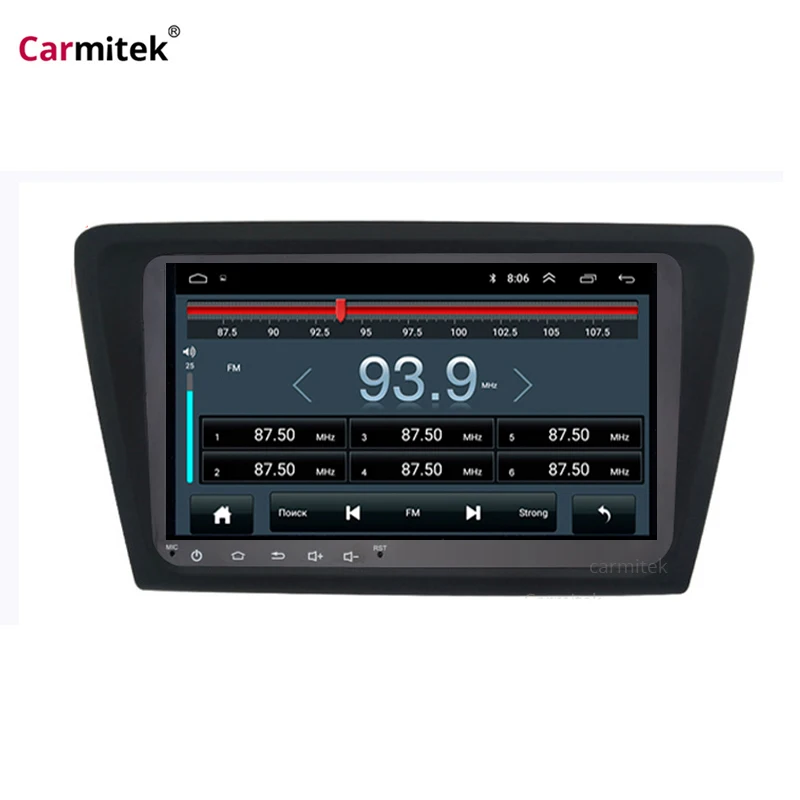 2 din Android автомобильный Радио gps мультимедиа для VW Skoda Rapid 2013 для Volkswage Santana