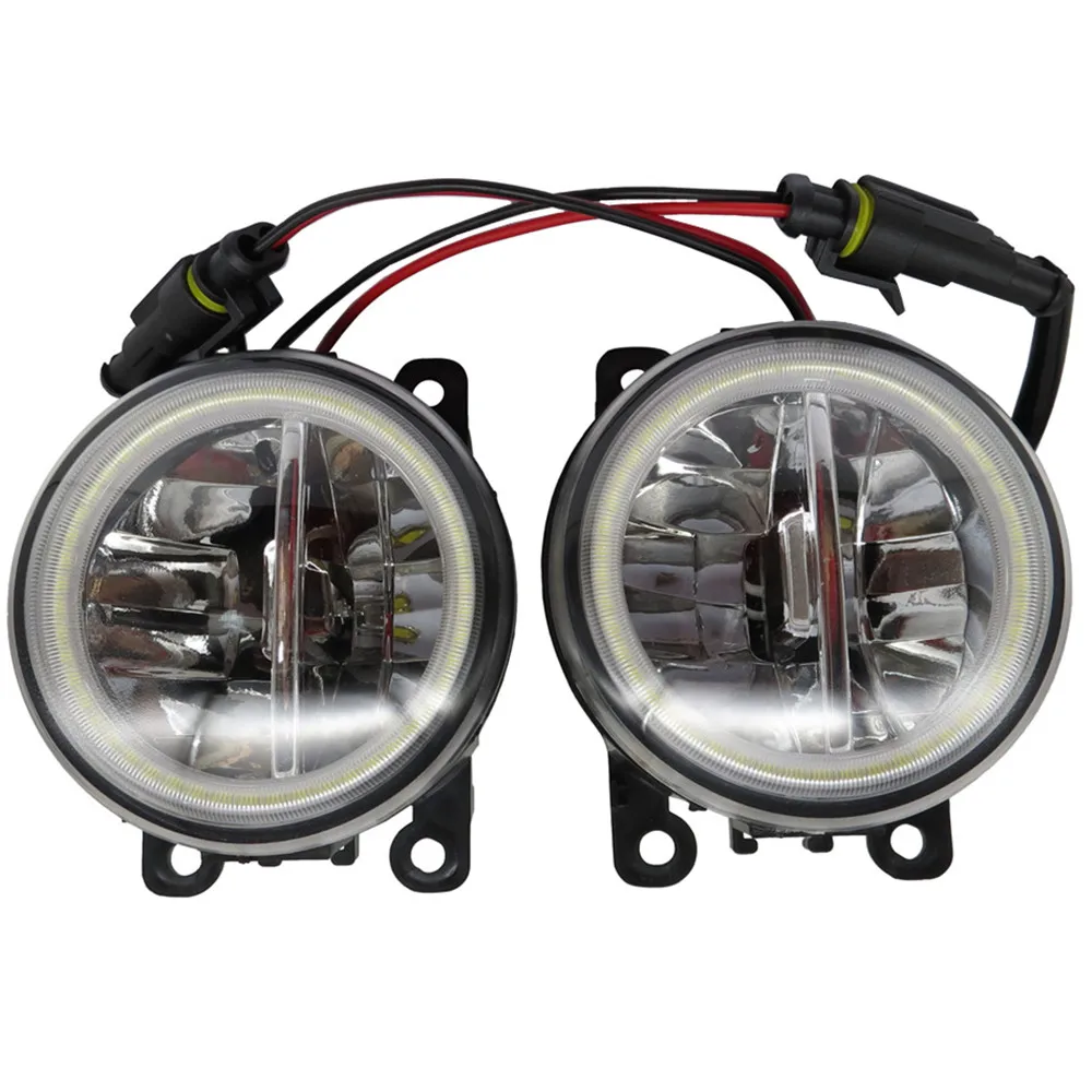 Malcayang светодиодный туман светильник глаза ангела дневного DRL для Защитные чехлы