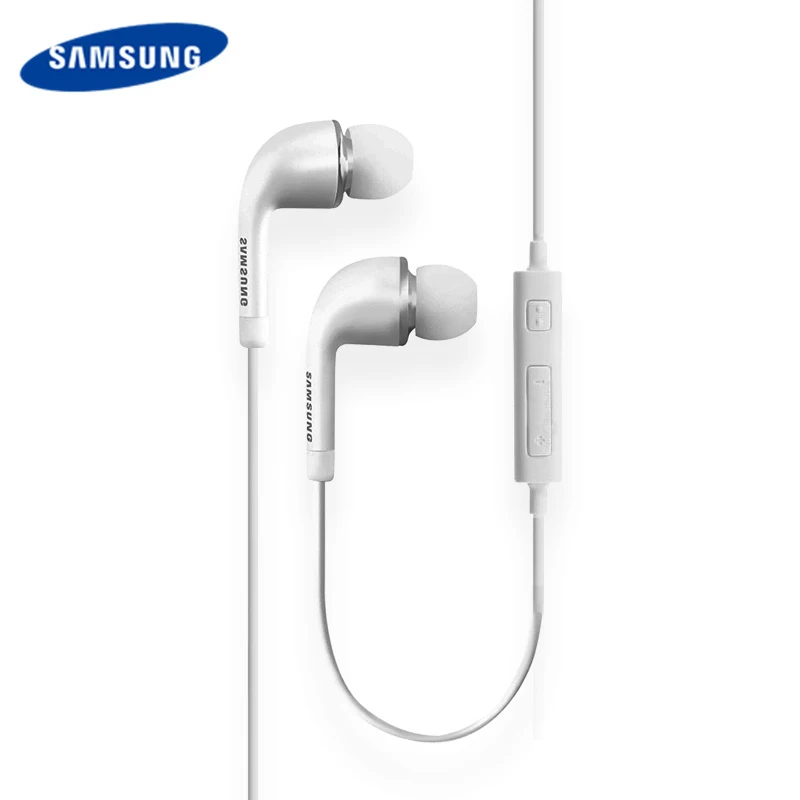 Оригинальные наушники SAMSUNG EHS64 проводные вкладыши 3 5 мм с микрофоном для Samsung Galaxy S6
