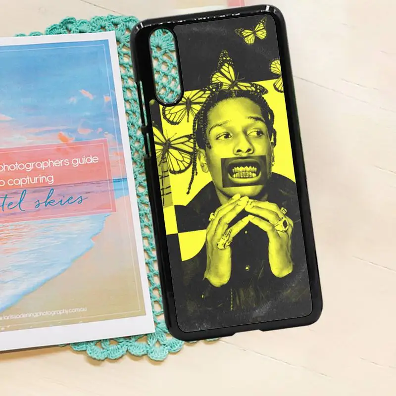 

American rapper Asap Rocky Phone Case PC for iPhone 11 12 pro XS MAX 8 7 6 6S Plus X 5S SE 2020 XR
