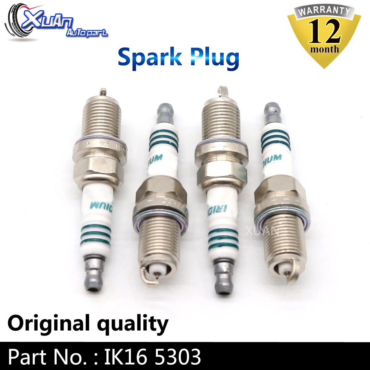Свеча зажигания Iridium 4 шт./лот IK16 5303 для Toyota Yaris Prius C Hyundai Veracruz Accent Azera Sonata Honda Scion xB