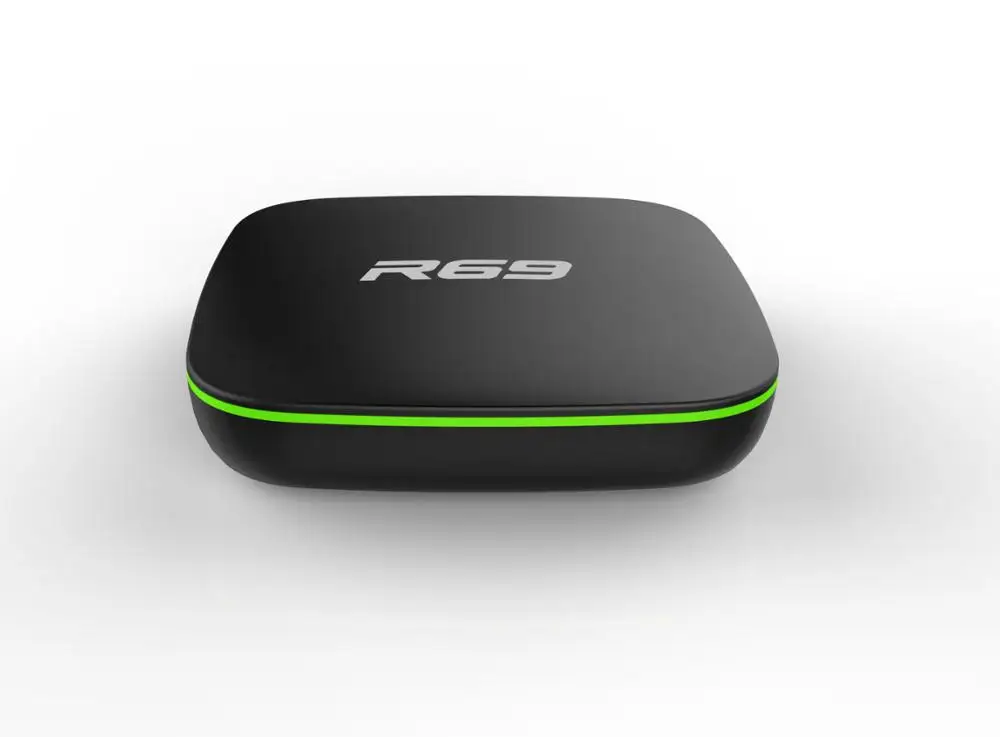 ТВ приставка R69 на Android 7 1 ГБ 8 Allwinner H3 четырехъядерный 2 4G Wifi 1080P HD Поддержка 3D