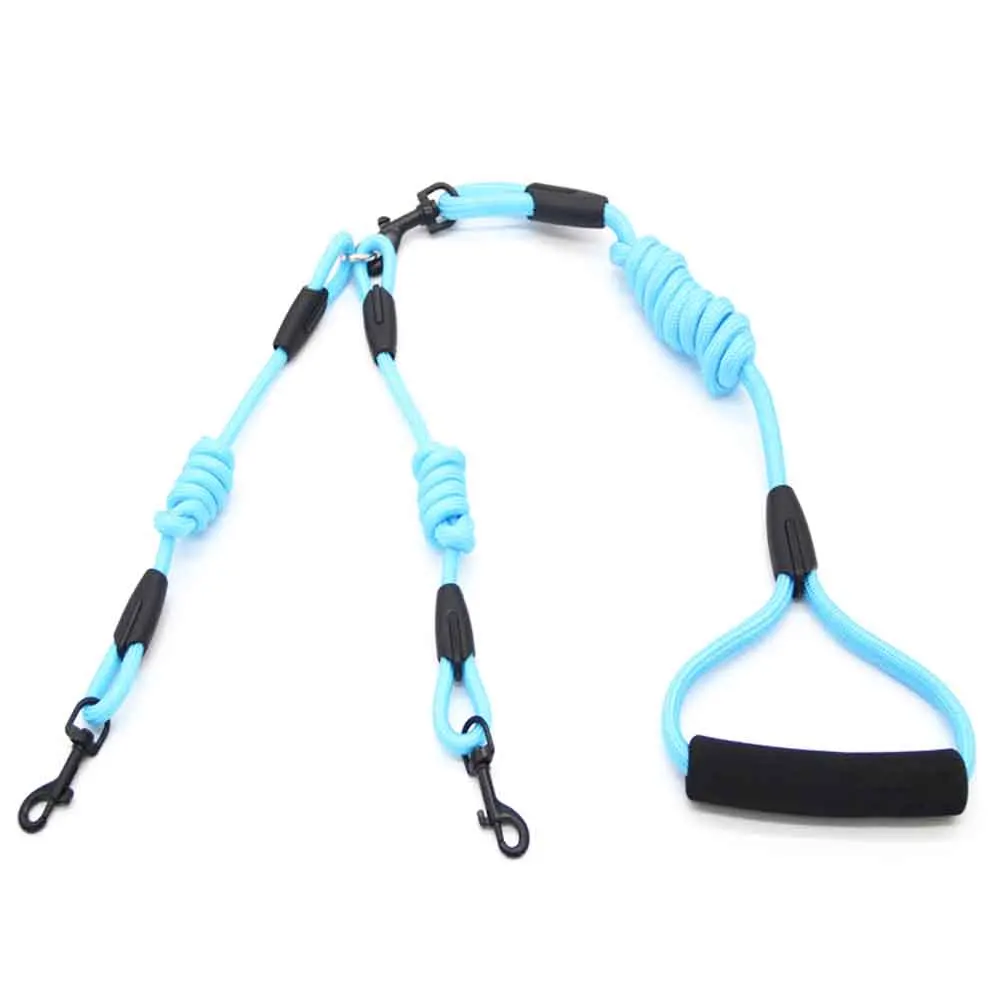 2 в 1 поводок для домашних животных с мягкой ручкой тренировочный ошейник собаки