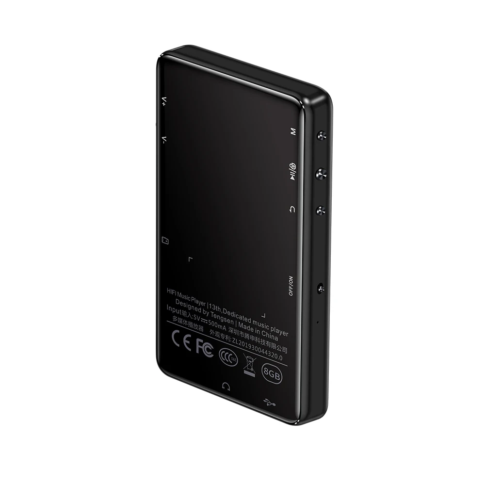 Новый металлический MP4-плеер Bluetooth 5 0 встроенный динамик 3 дюйма сенсорный экран