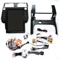 121 inch HD screen Car Multimedia DVD Player For-Toyota LAND CRUISER Prado 2018 Telsa Style Car Stereo Radio GPS Navigation