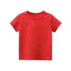 Летние Новые футболки, детская одежда из чистого хлопка для мальчиков и девочек, цветная одежда для детей, Высококачественная детская одежда, футболки, топы