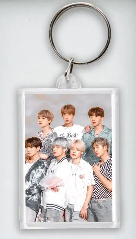 Брелок акриловый BTS № 21