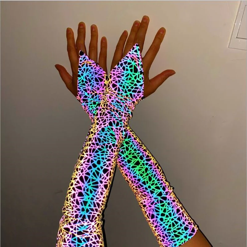 Светоотражающая Спортивная компрессионная повязка на руку для баскетбола езды