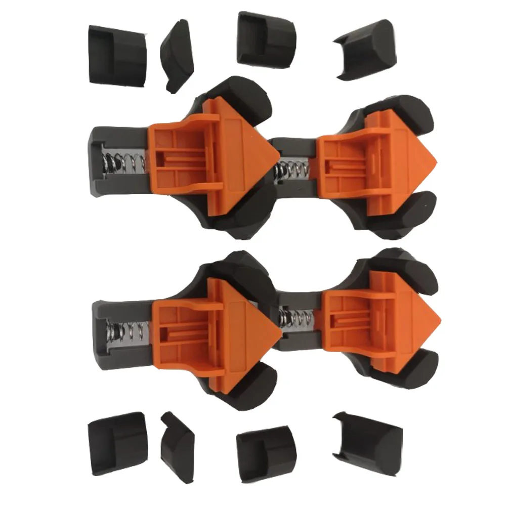 ASCENDAS 4 шт. деревообрабатывающий зажим под углом 90 градусов для быстрого