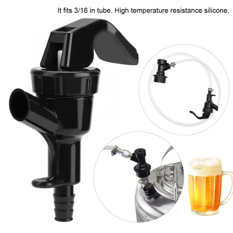 Черный Пластиковый Смеситель для пикника 5 шт.|Пивоварение| |