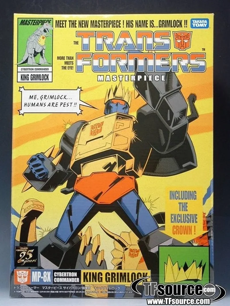 TAKARA TOMY Новые Трансформеры Asia Less больше MP08 MP08X содержание набора KING Гримлок