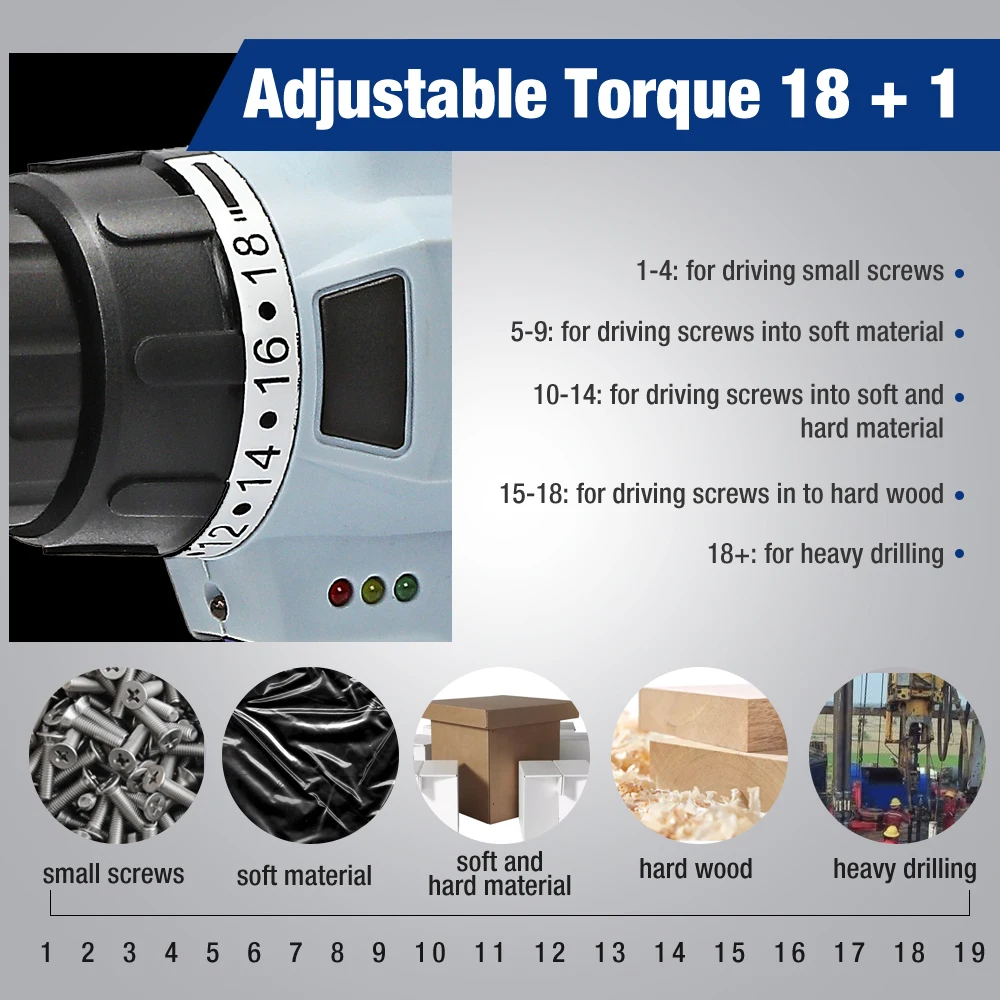 WORKPRO 12V Аккумуляторная дрель электрическая отвертка Мини Беспроводной Мощность