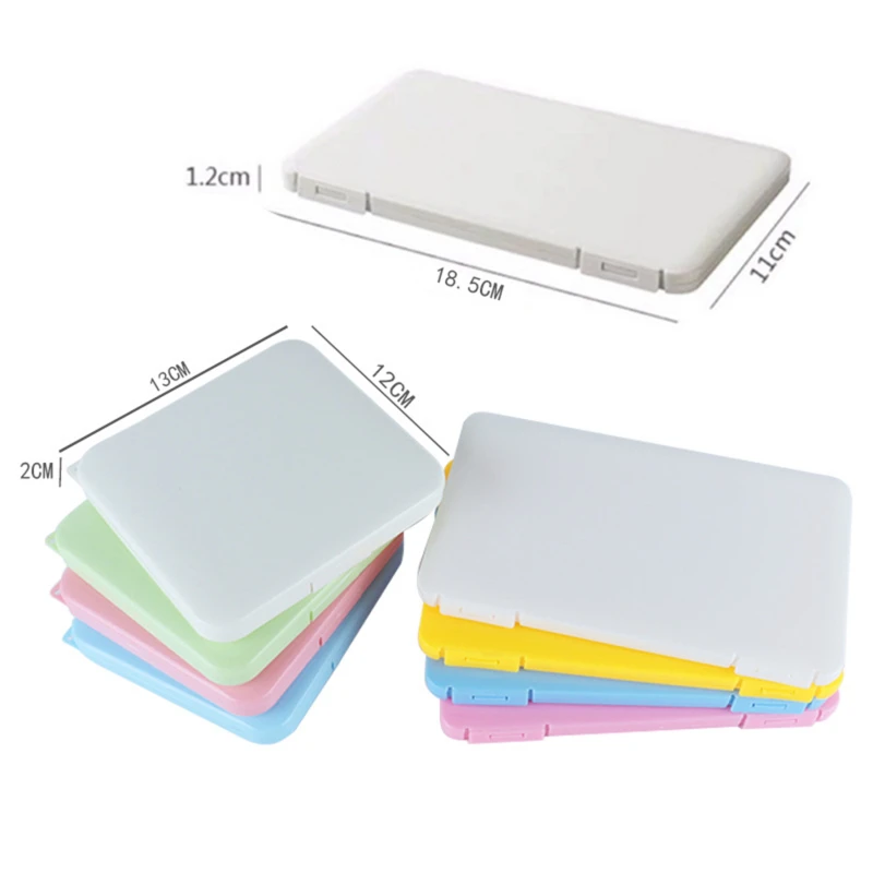 

Mask Storage Box Mask Packaging Box Dustproof Portable Mask Case Face Mask Folder Safe Pollution Disposable Mask Box Organizer