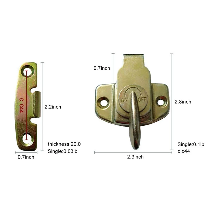 6 шт. замки для обеденного стола Соединительный разъем дверная Пряжка ящика