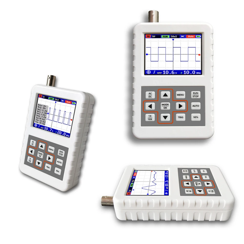 Цифровой осциллограф ручной портативный мини-осциллограф с пропускной