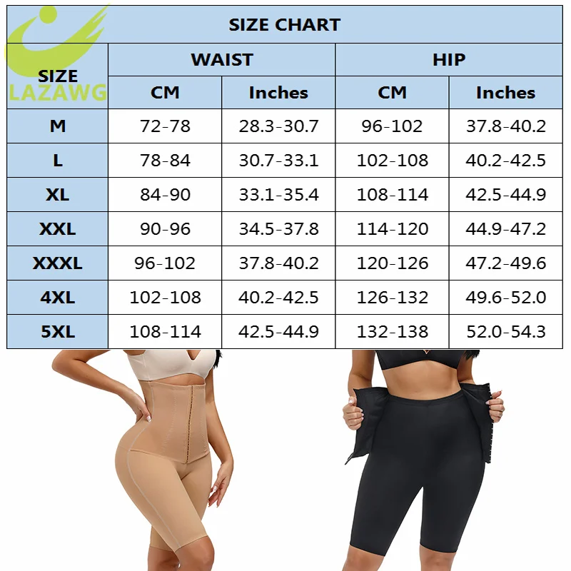 

LAZAWG Tummy Control Panties Women Seamless Slimming Body Shapers Butt Lifter Shorts Belly Reduce Waist Trainer Shapewear